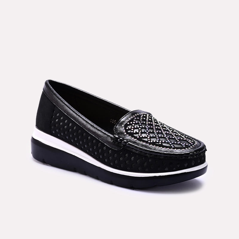Moccasin Shoes Black 0440929