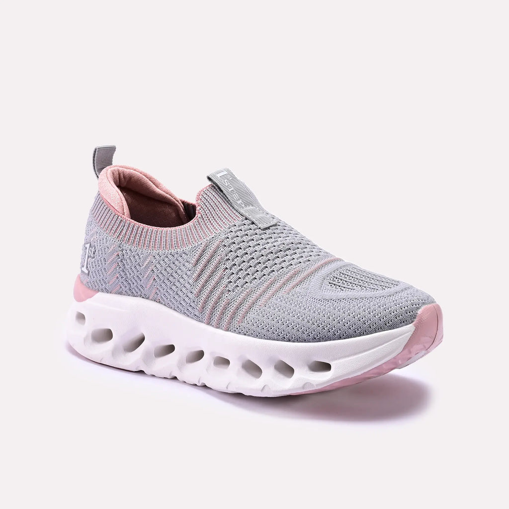 Women Sneaker Shoes Gray 0440997