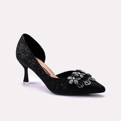 Bridal Court Shoes Black 0450198