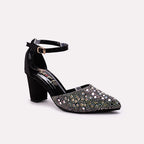 Bridal Court Shoes Black 0450046