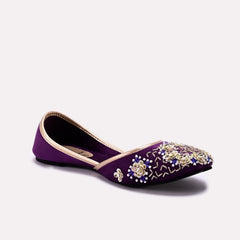Fancy Khussa Purple 0460034