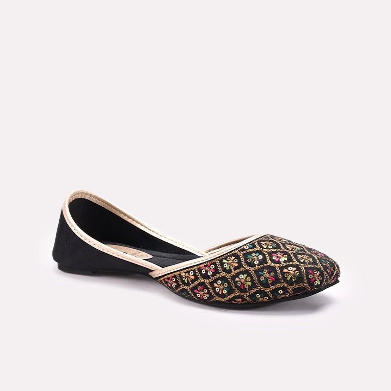 Fancy Khussa Black 0460002