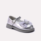 Girl Fancy Pumps Silver 0710707