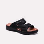 Black Mens Casual Slippers 0151160