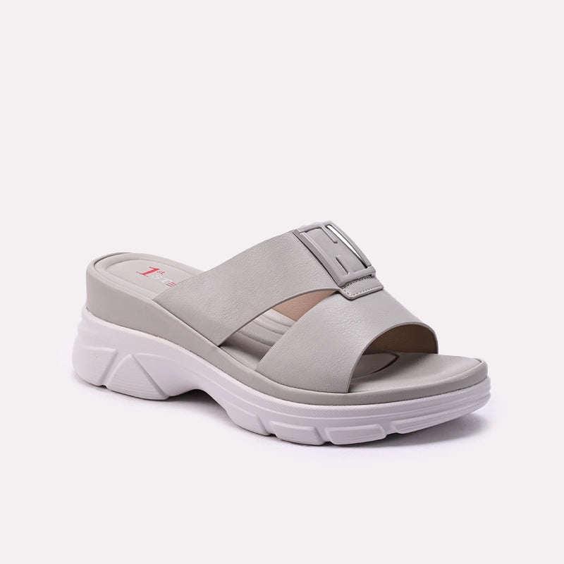 Grey Casual Slipper 0413458