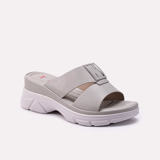 Grey Casual Slipper 0413458