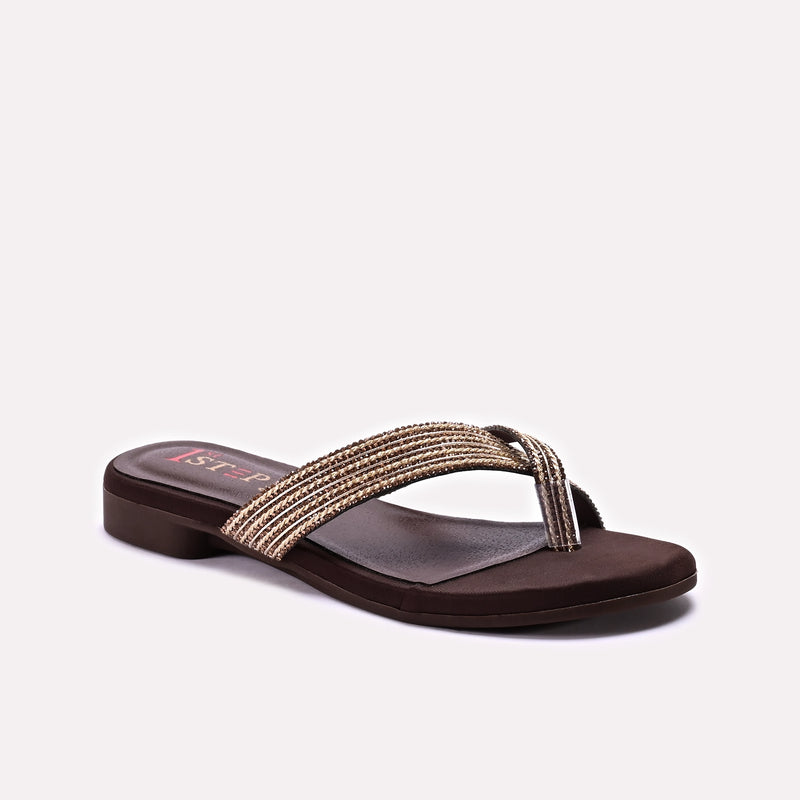 Fancy Slipper Brown 0413813