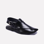 Black Kaptan Peshawari Sandal 0141170