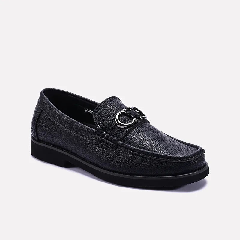 Black Loafer Shoes 0130977