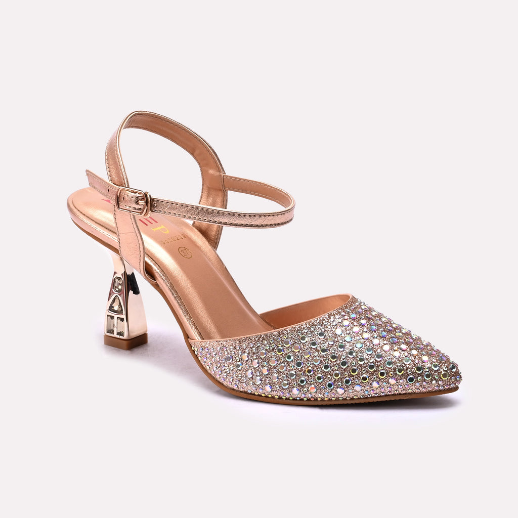 Bridal Court Shoes Peach 0450239
