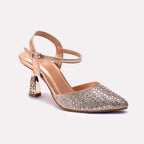Bridal Court Shoes Peach 0450239