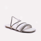 White Fancy Sandals 0421393