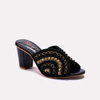 Bridal Slipper Black 0413657