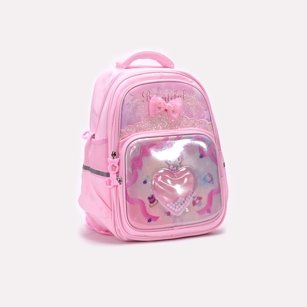 School Backpack Pink 0820774