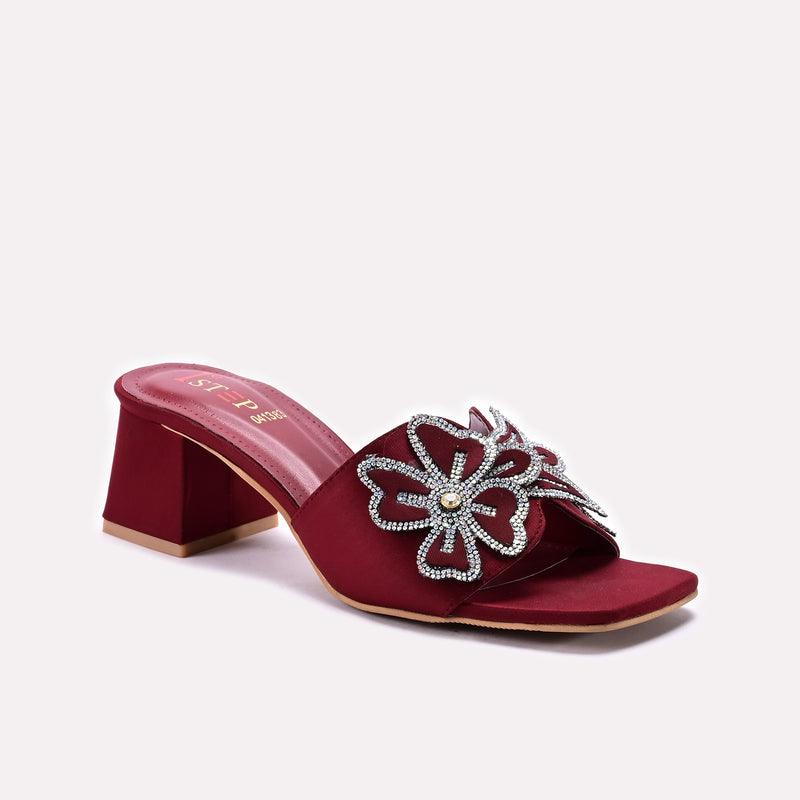Fancy Slipper Maroon 0413831