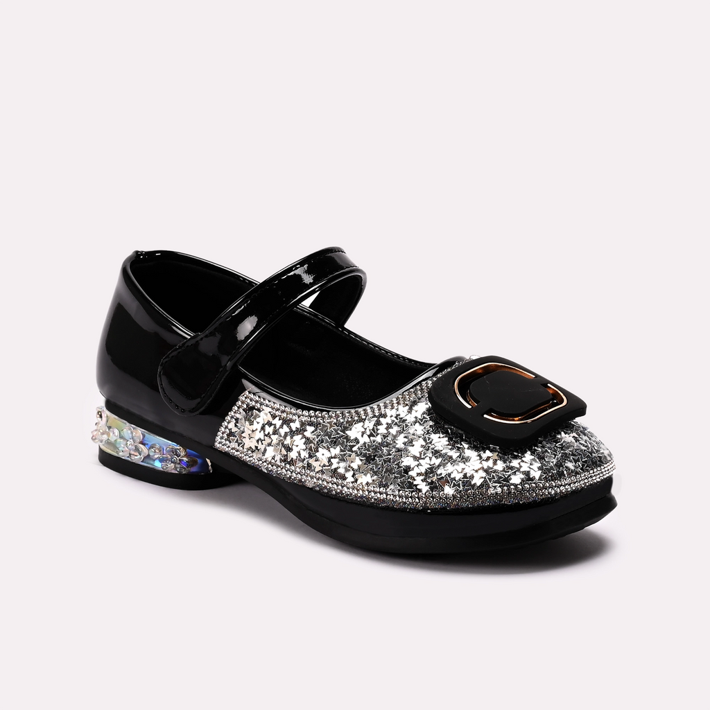 Girl Fancy Pumps Black 0710713