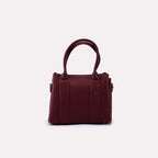 Casual Shoulder Bags Maroon 0331458