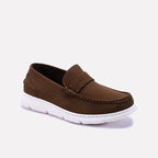 Khaki Loafer Shoes 0130978