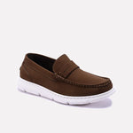 Khaki Loafer Shoes 0130978