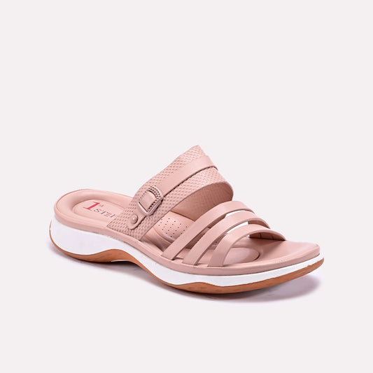 Pink Comfy Casual Slippers 0412736