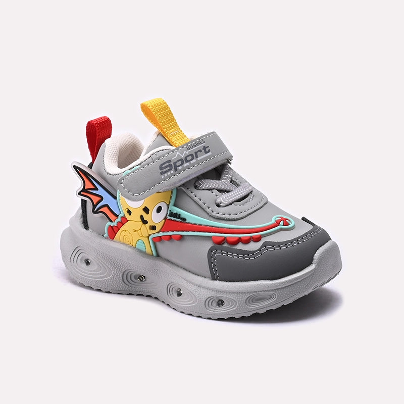 Girl Jogger Shoes Gray 0750591