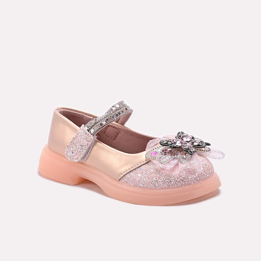 Baby Fancy Pumps  Peach 710600