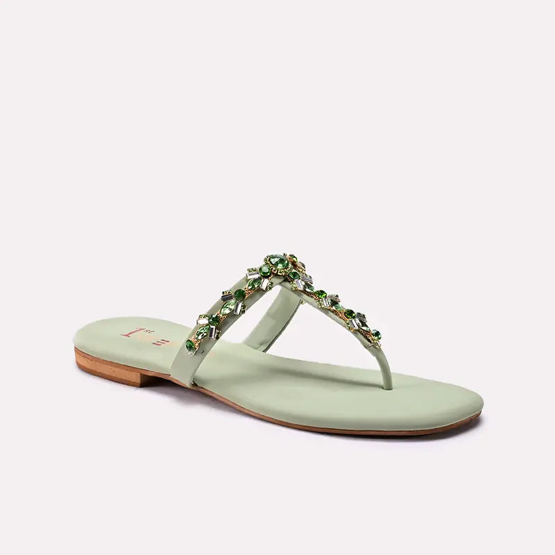 Fancy Slipper Green 0413615