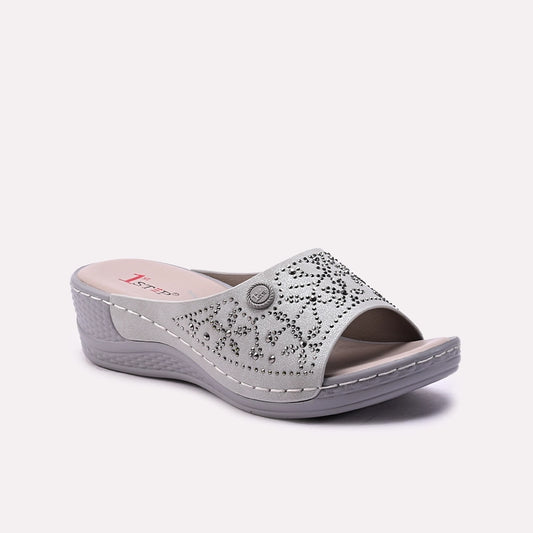 Grey Casual Slipper 0413361