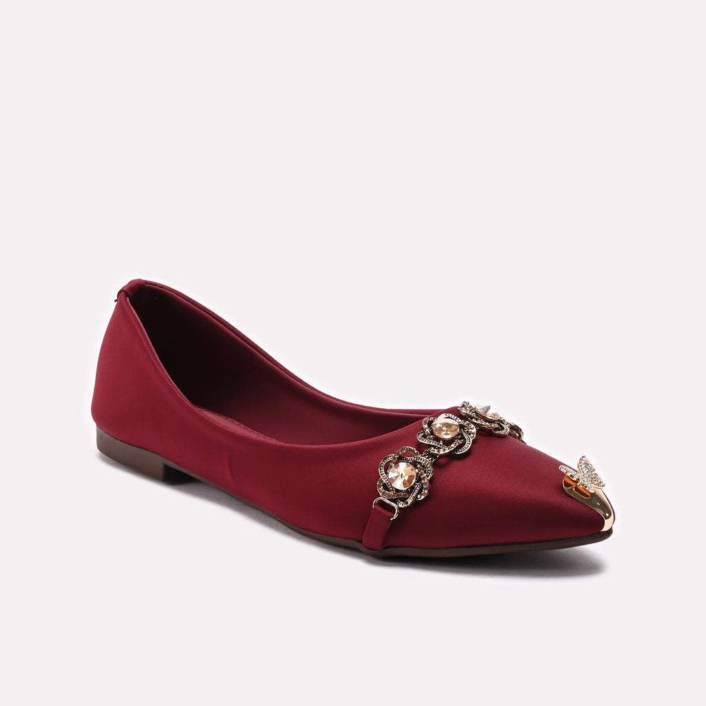 Casual Pumps Maroon 0431490
