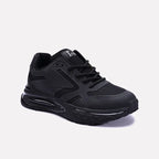 Black Lace Up Sneakers 0120579