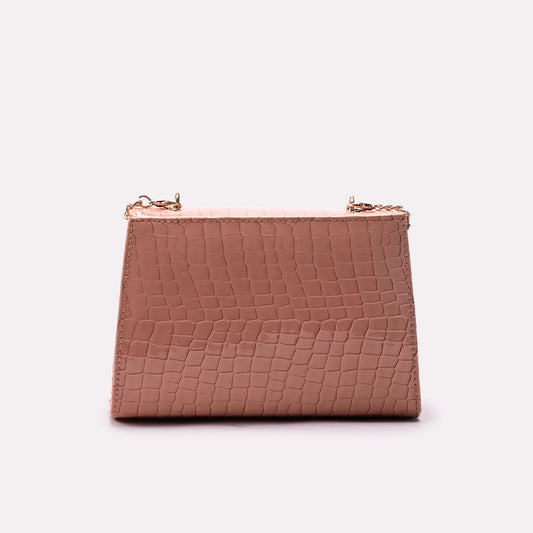 Casual Hand Bags Peach 0322056