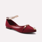 Casual Pumps Maroon 0431502