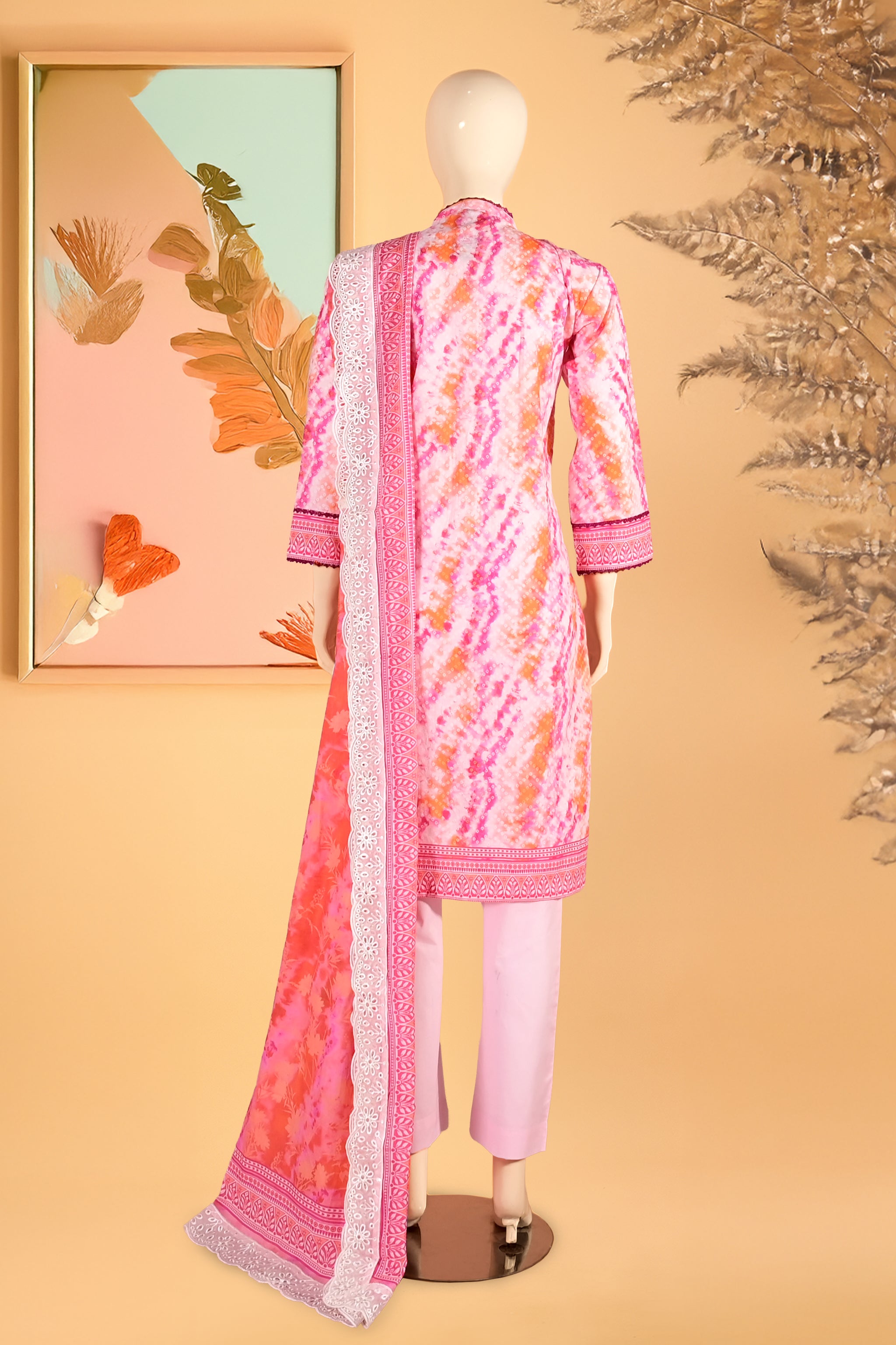 Marielle – 3 Piece Stitched Lawn Suit 15R1144