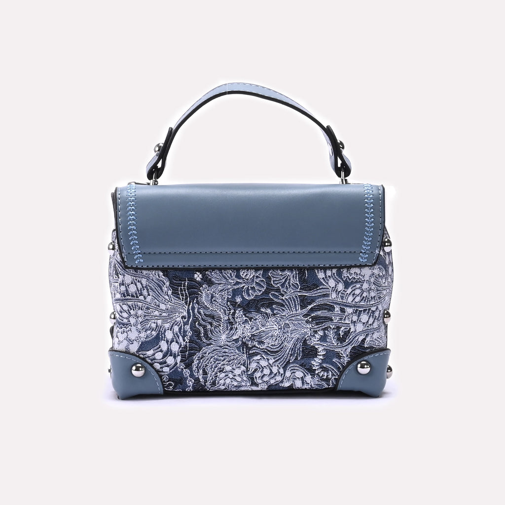 Hand Bag Blue 0322320