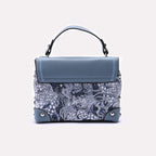 Hand Bag Blue 0322320