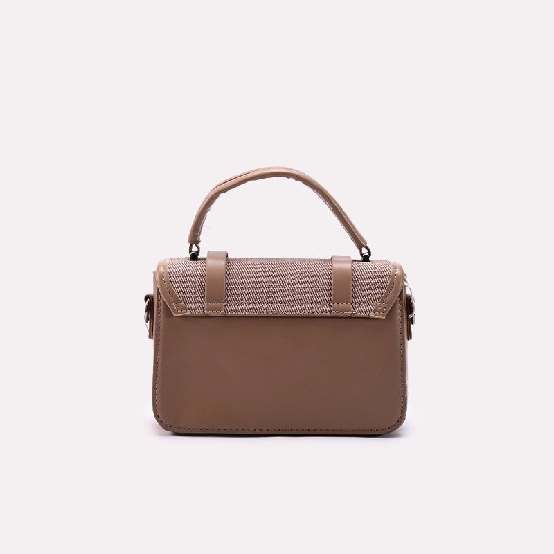 Casual Hand Bags Light Brown 0322047