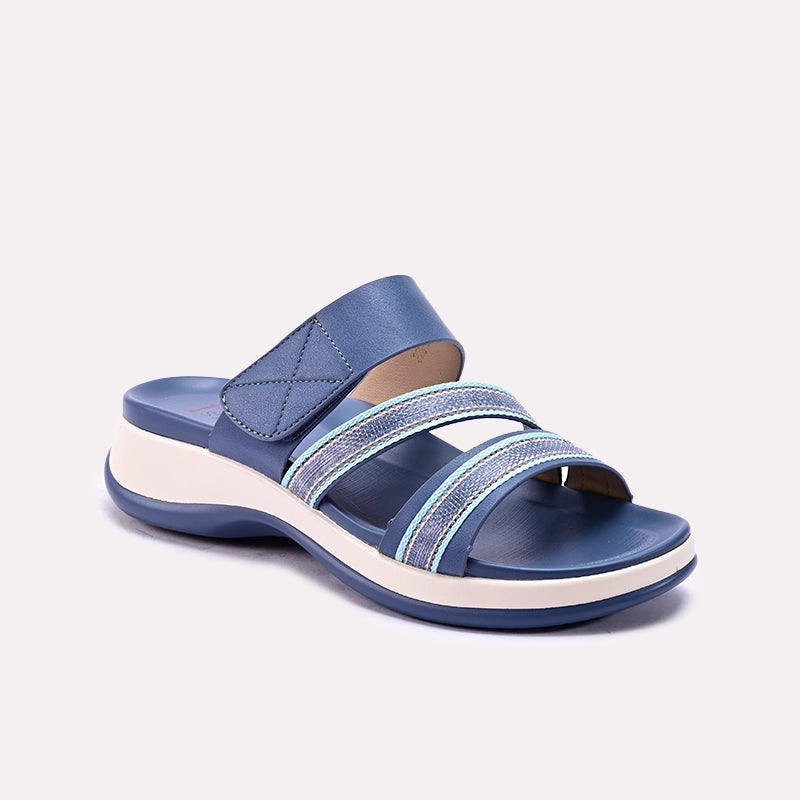 Blue Soft Casual Slippers 0413192