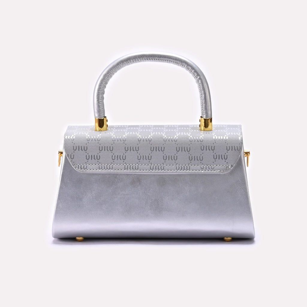 Hand Bag Silver 0322318