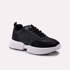 Women Sneaker Shoes Black 0440916