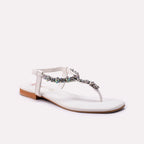Fancy Sandal White 0421347