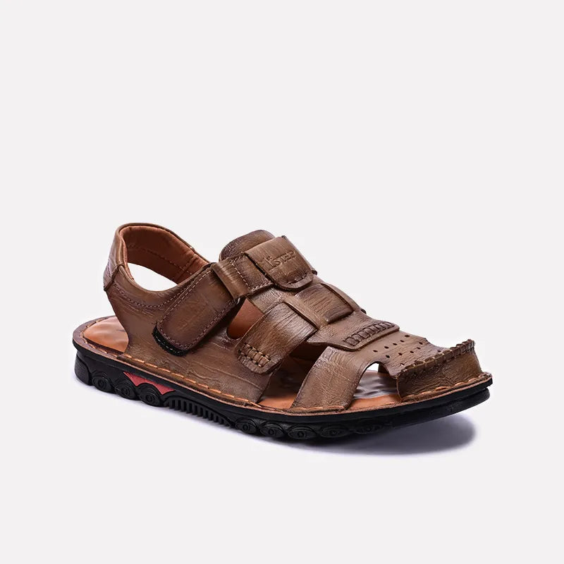 Khaki Casual Roman Sandals