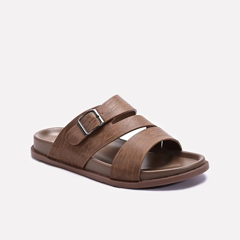 Khaki Casual Slippers