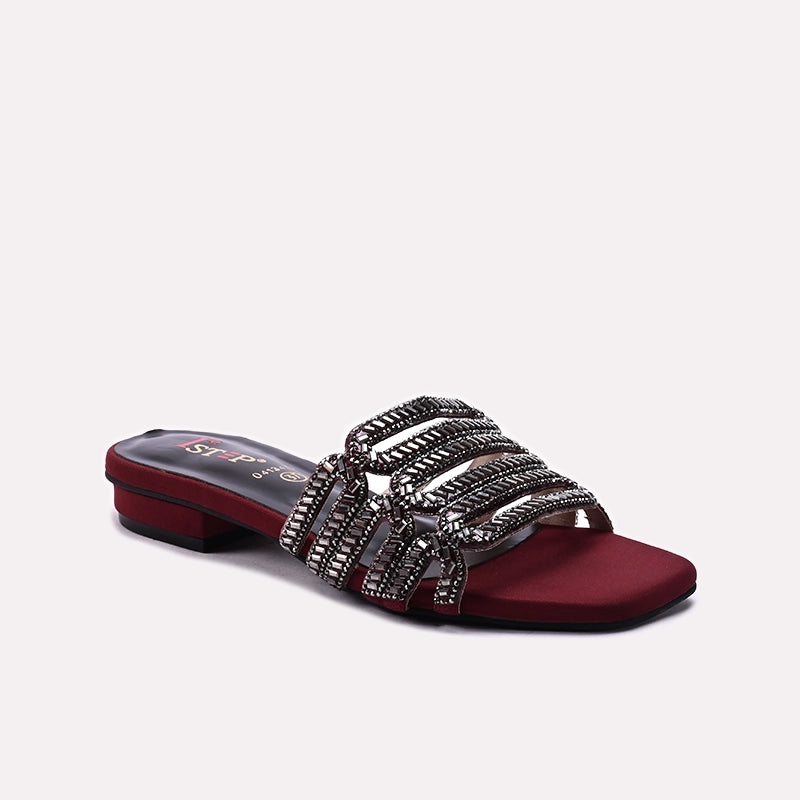 Fancy Slipper Maroon 0413473