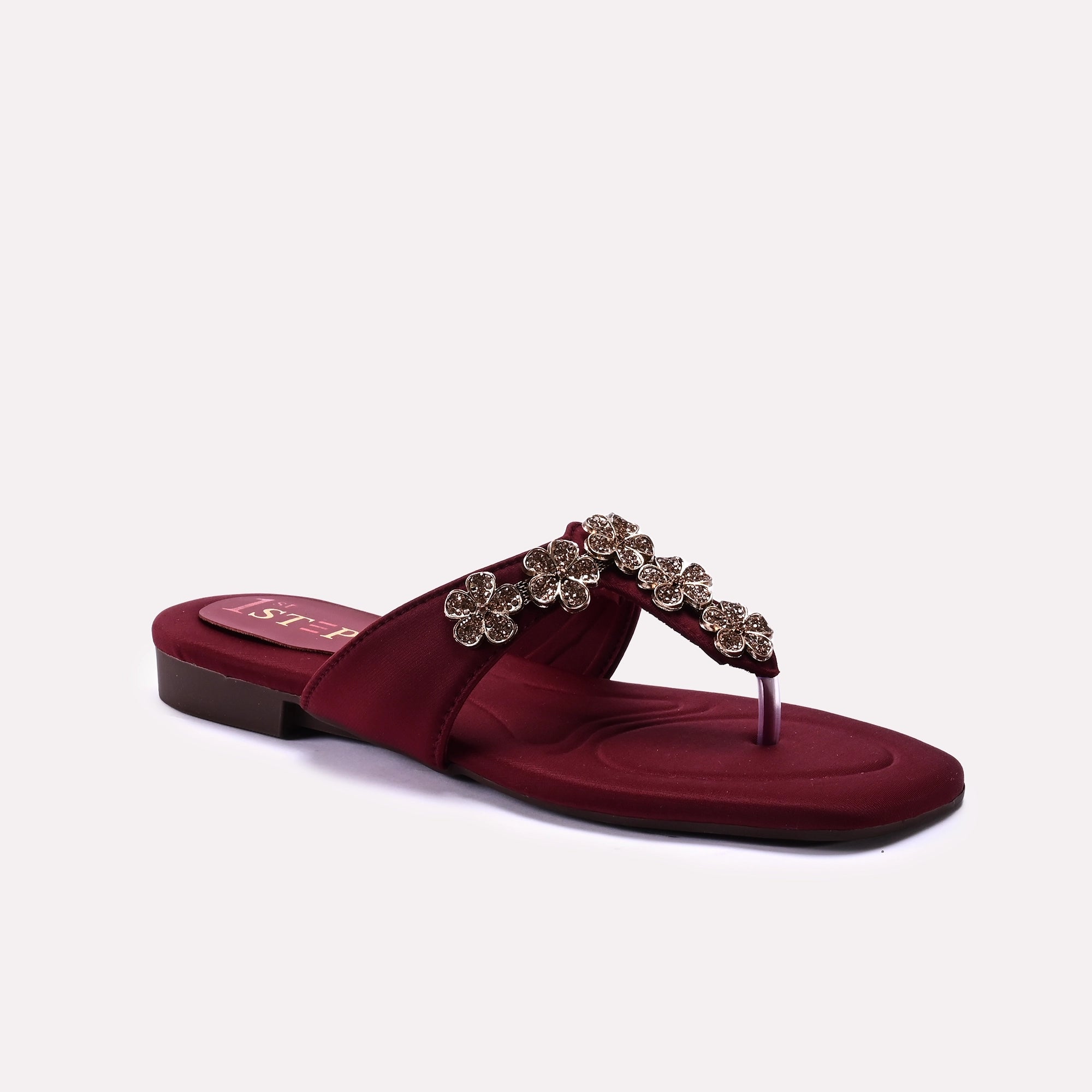 Fancy Slipper Maroon 0413676
