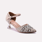 Bridal Court Shoes Fawn 0450186