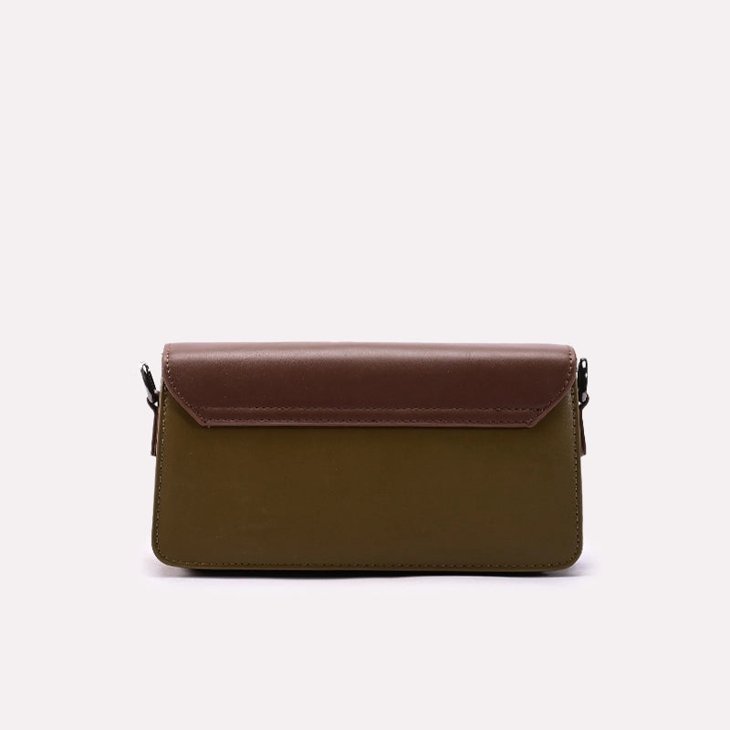 Casual Hand Bags Green 0322045