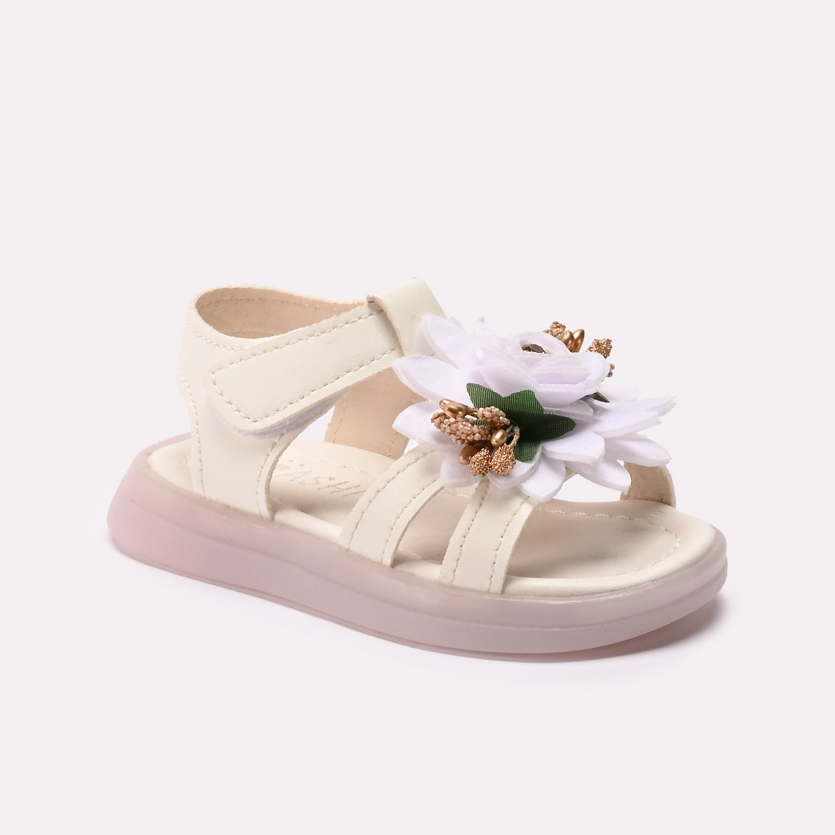 Girl Fancy Sandal White 0721388