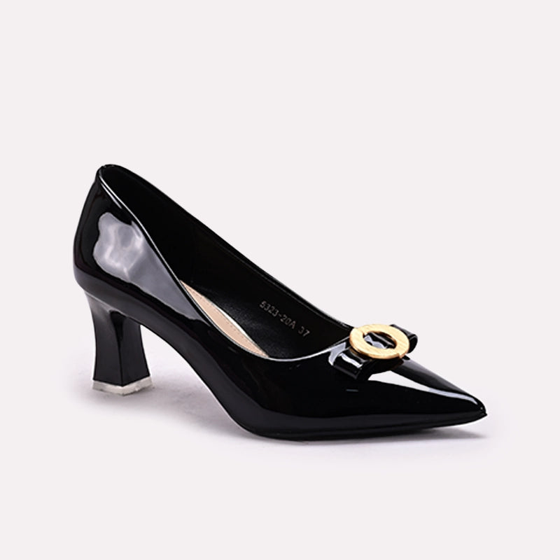Fancy Court Shoes Black 0450158