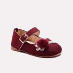 Baby Pumps Casual Mahroon 0710637