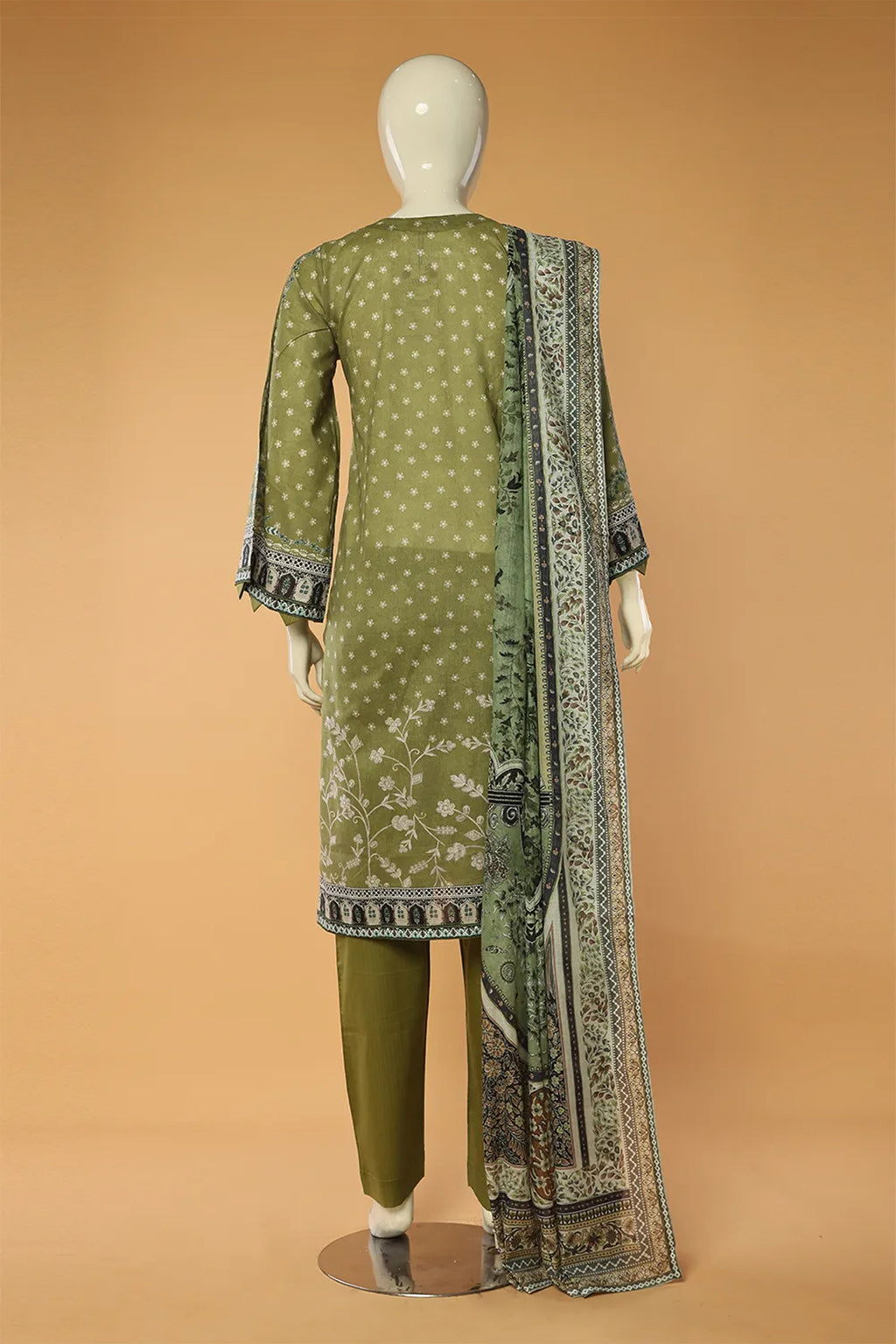 Aurelia - 3 Piece Stitched Lawn Suit 15D0108